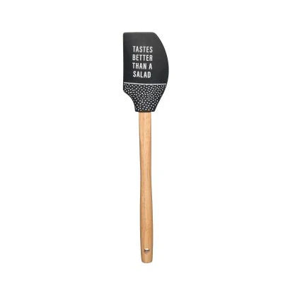 Black Silicone Spatula