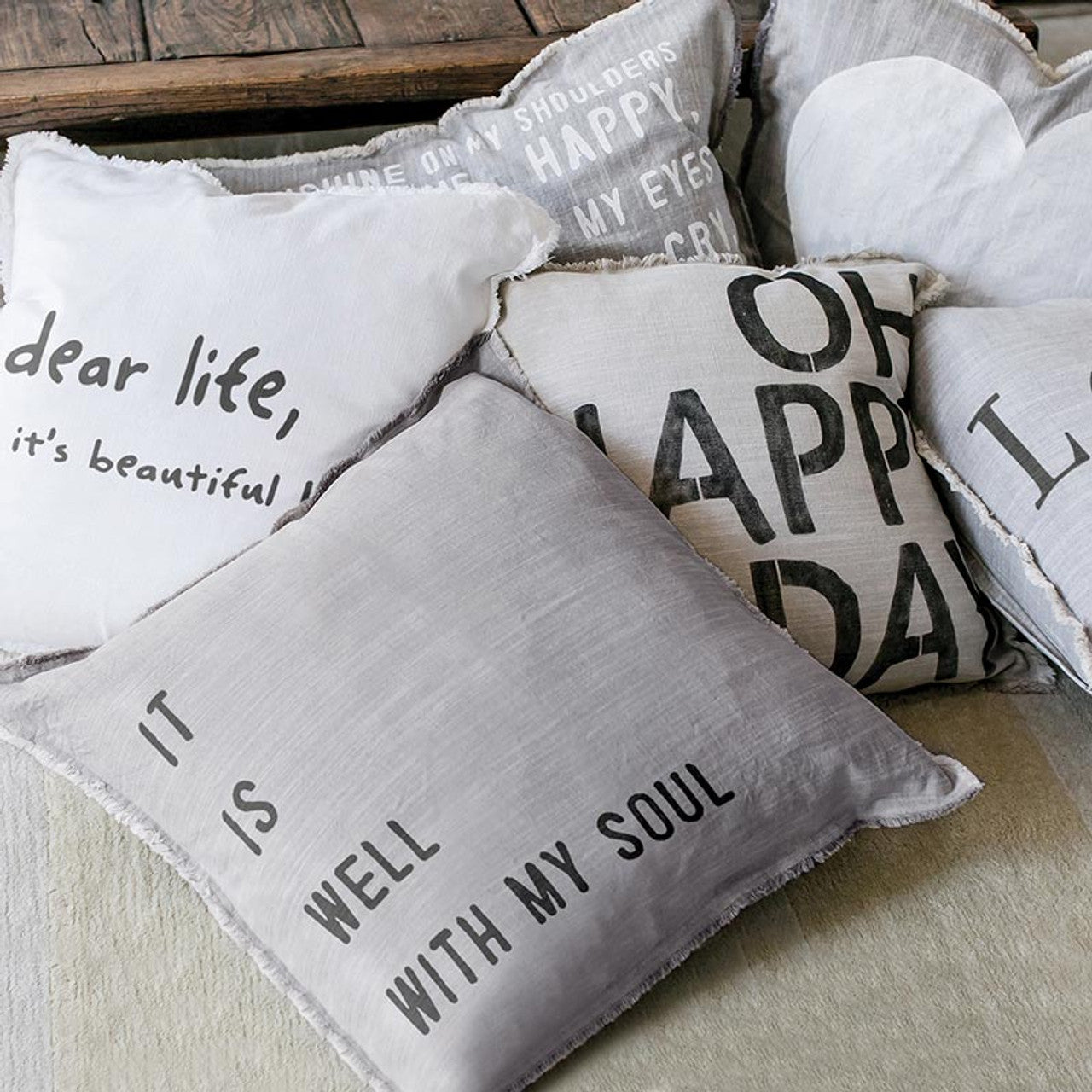 Euro Pillow - It Is Well With My Soul