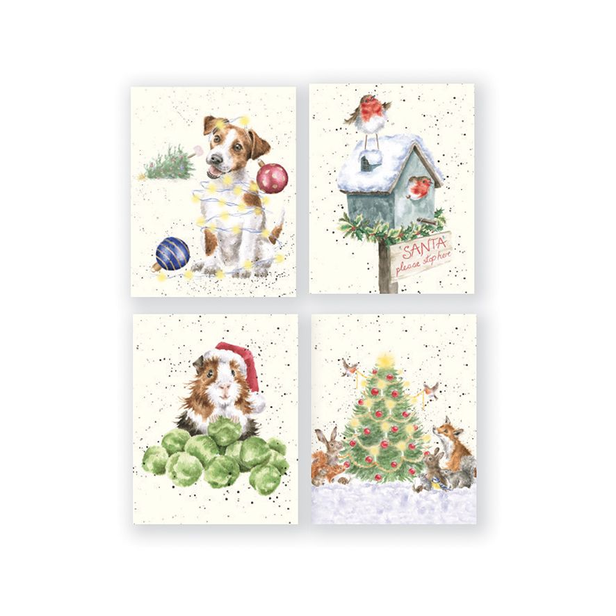 Charity Mini Boxed Card Set - Woodland Animals