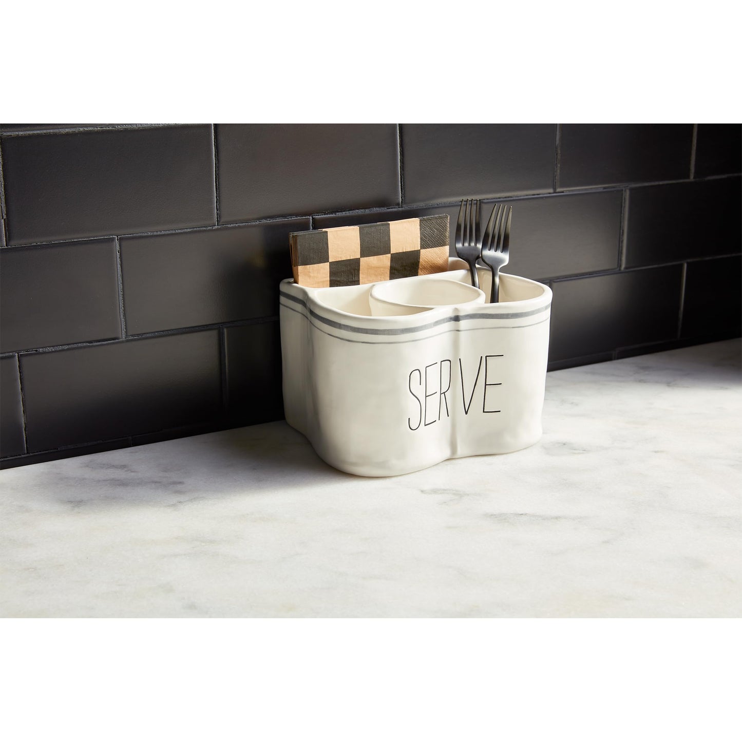 Utensil & Napkin Holder
