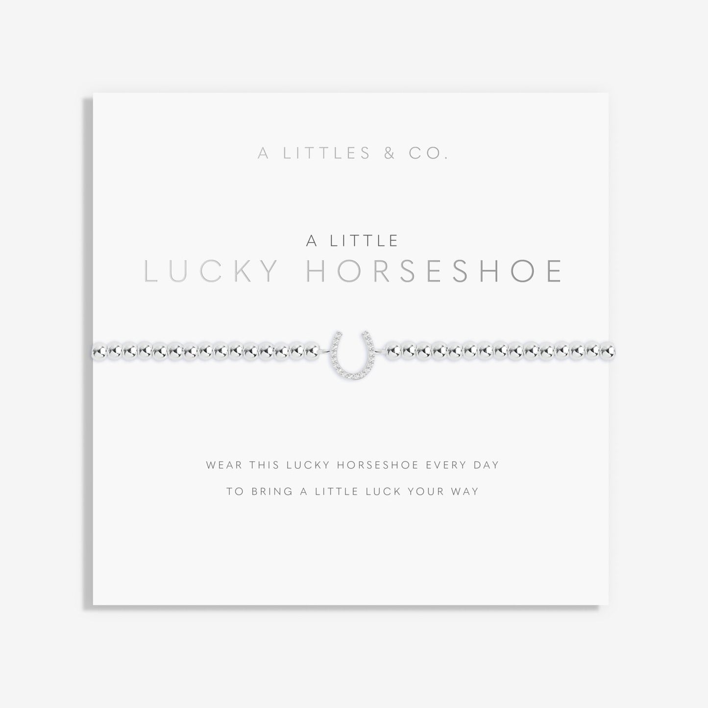 A Little 'Lucky Horseshoe' Bracelet