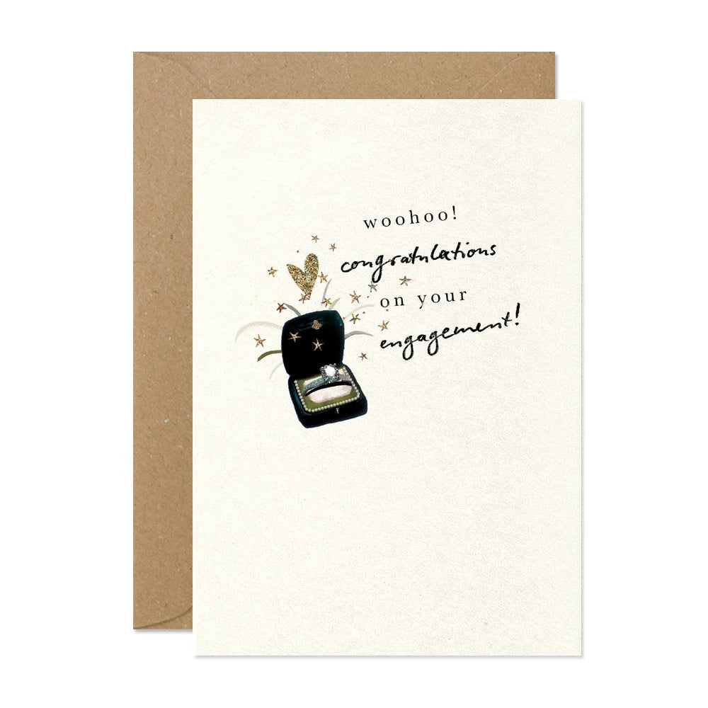 Ring Box Engagement Card