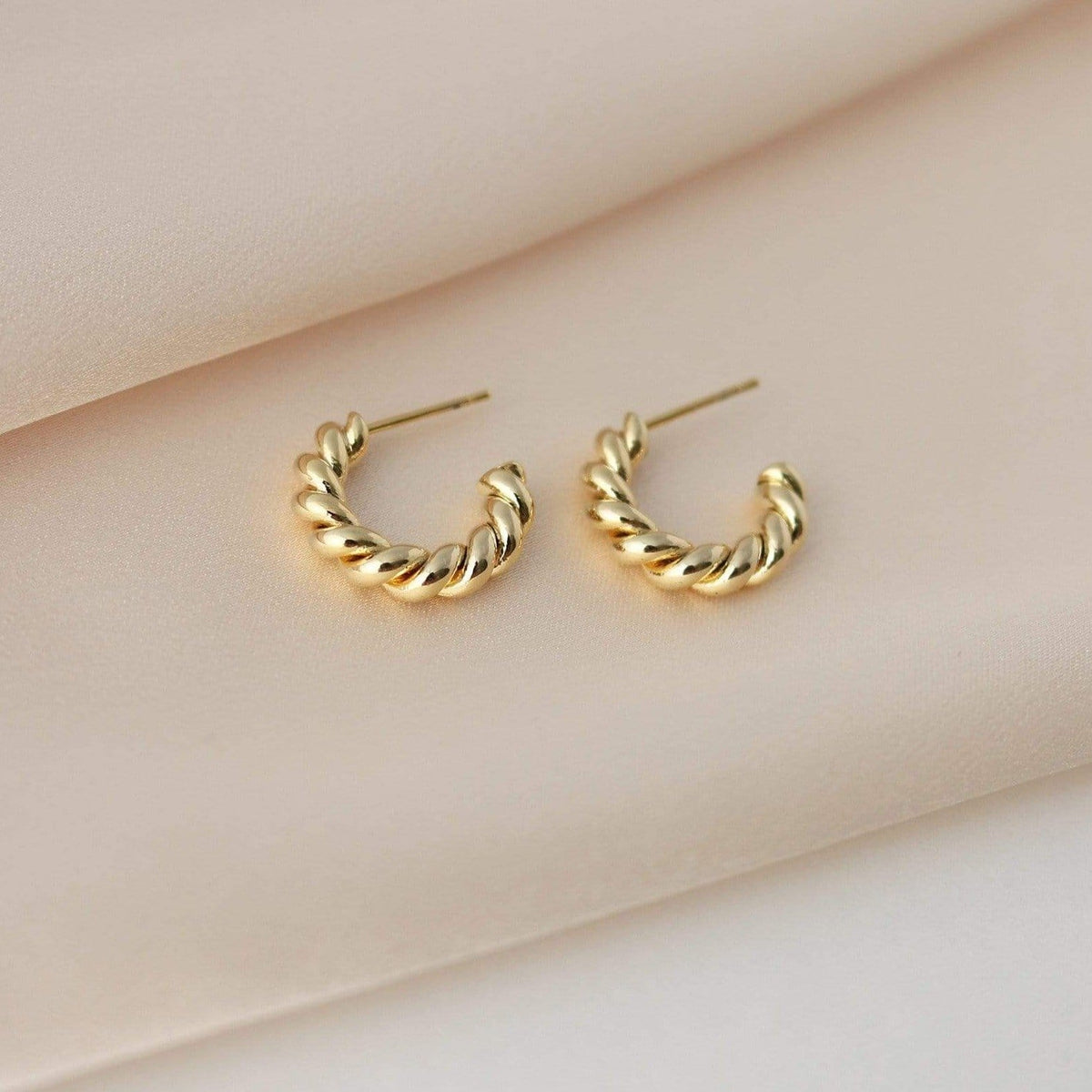 Dawson Hoop Earrings Gold