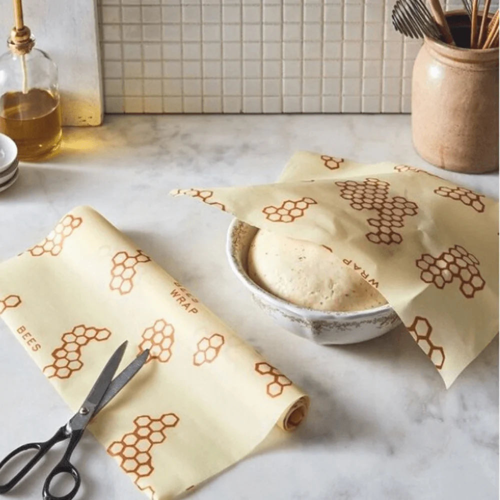 Honeycomb Bees Wrap Roll