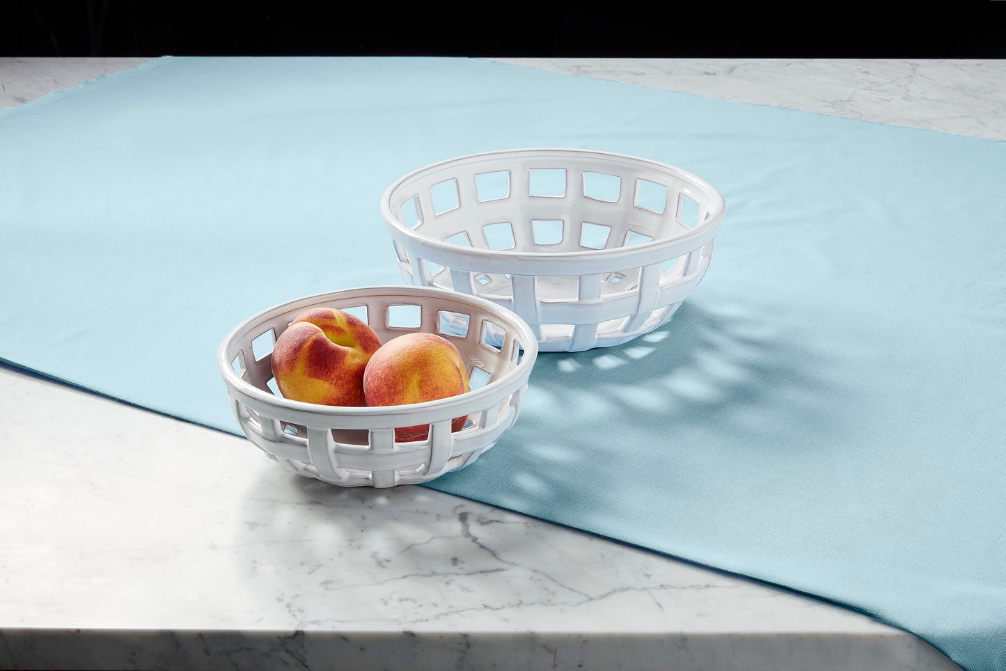 Nested Basket Weave Bowls