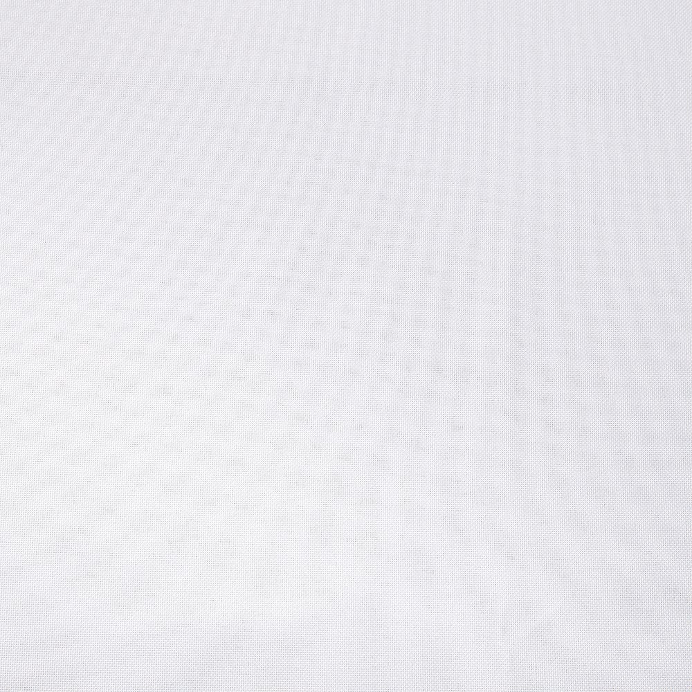 Hemstitch Linen Look White Tablecloth 60"x120"