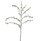 50” White Cherry Blossom Stem