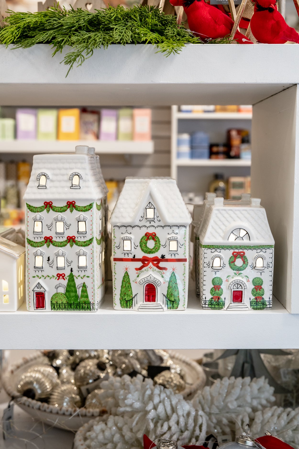 7.25" Lighted Village House