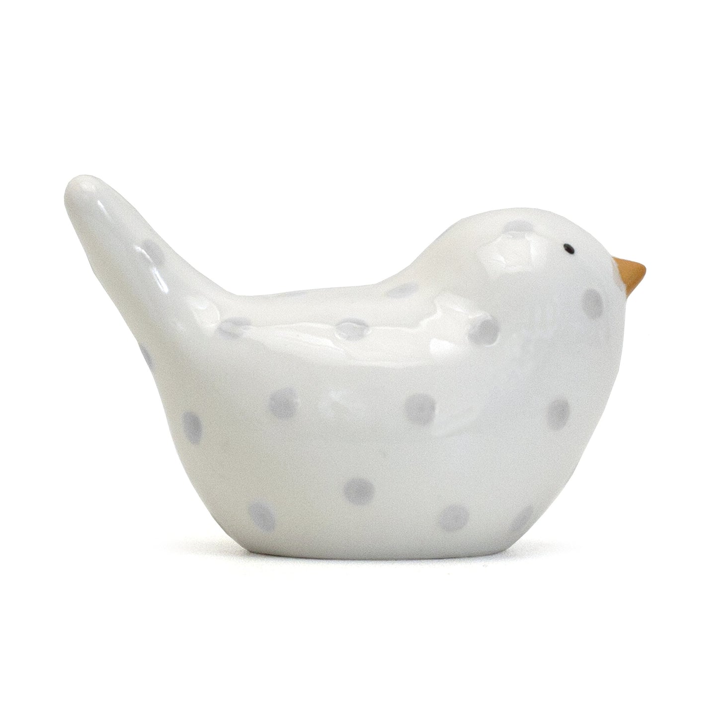 Grey Dotted Birdie Bank