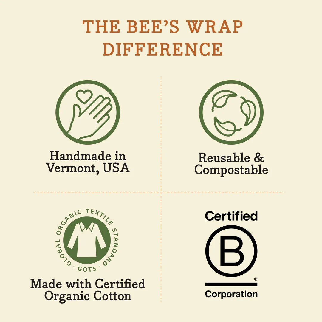 Honeycomb Bees Wrap Roll