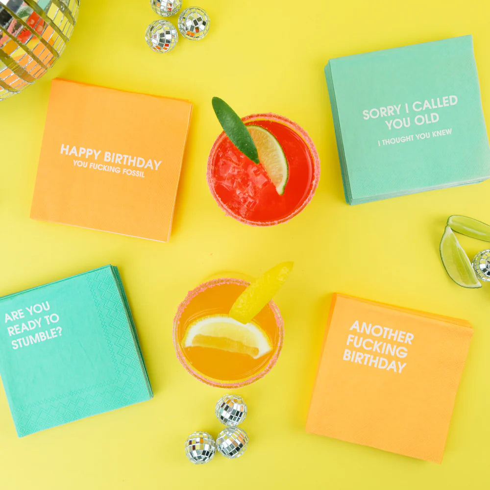 ARE YOU READY TO STUMBLE? - Cocktail Napkins