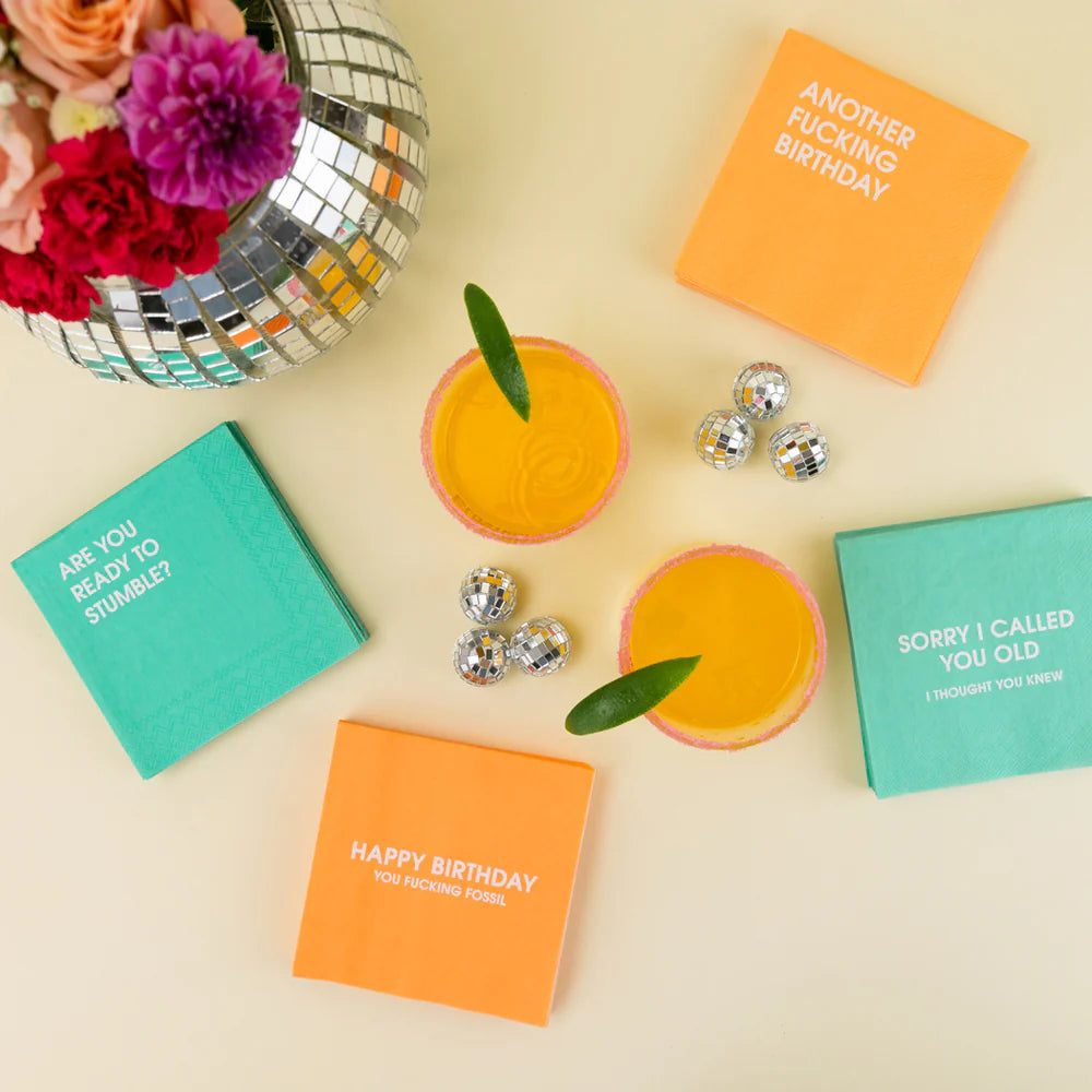 ARE YOU READY TO STUMBLE? - Cocktail Napkins