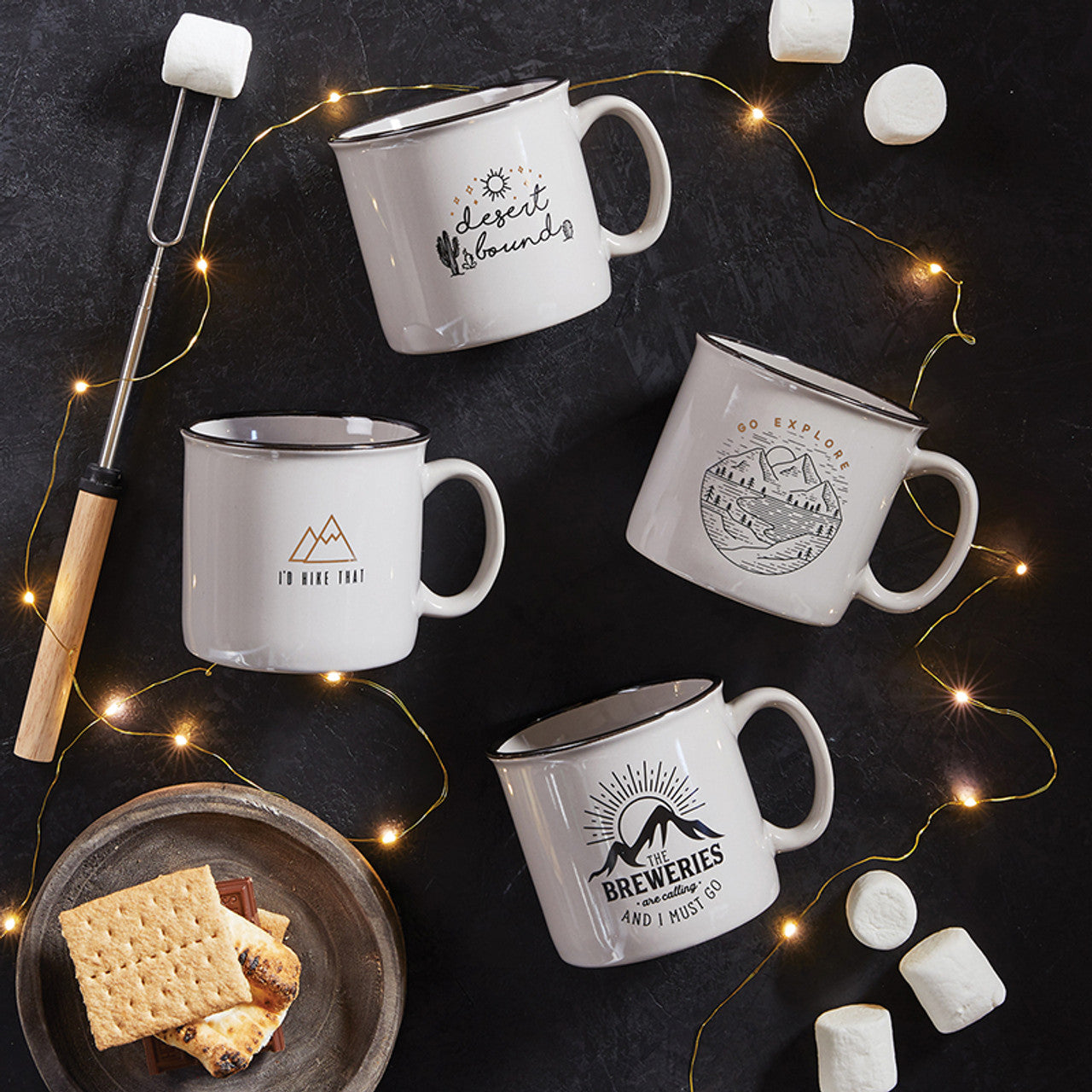 Campfire Mug - Grey - The Breweries are Calling