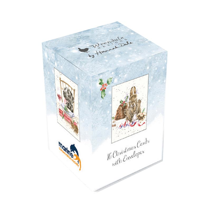 Charity Mini Boxed Card Set - Dog Rabbit Donkey Mouse
