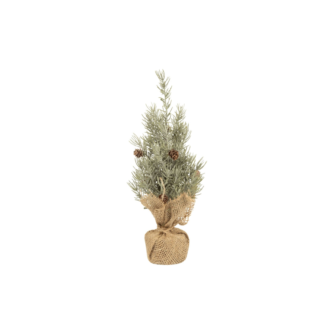 Pale Green Faux Balsam Tree with Burlap Base