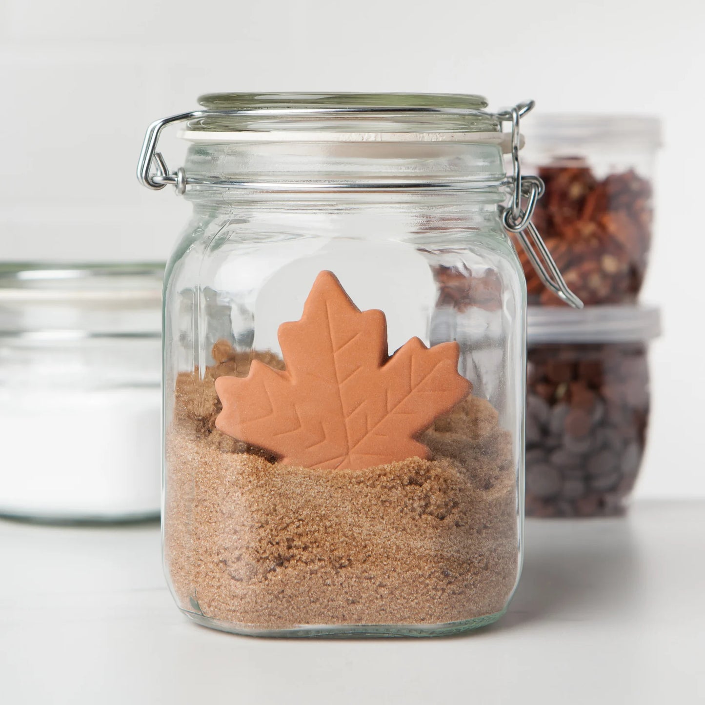 Maple Leaf Terracotta Sugar
Saver