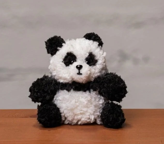 DIY Panda Fibre Art Kit
