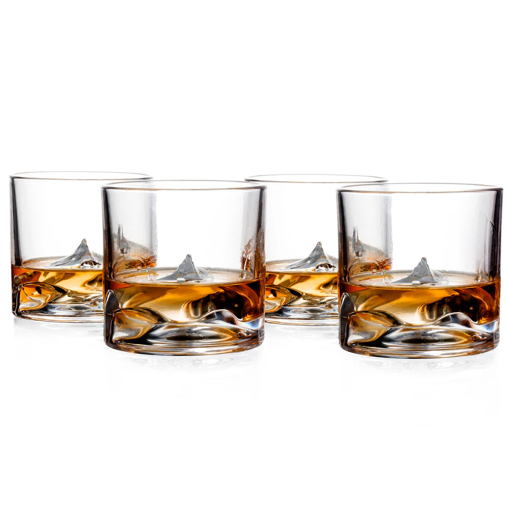 Everest Luxury Crystal Whiskey Set with Decanter
