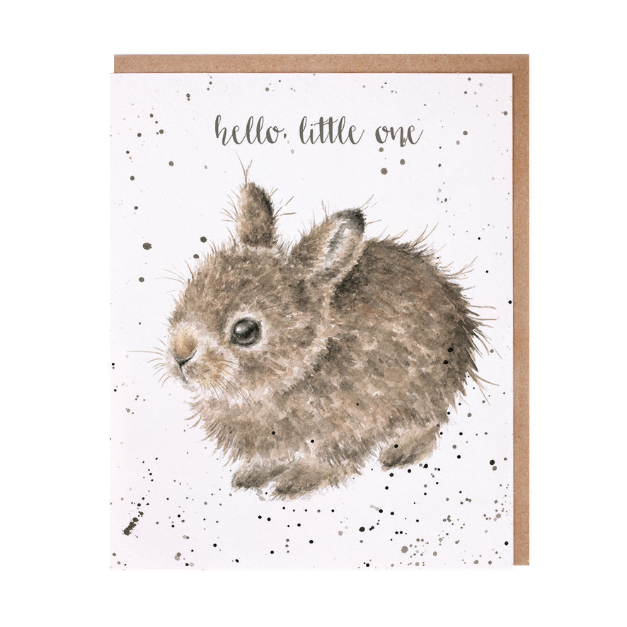 New Baby 'Little Hare' Single Card