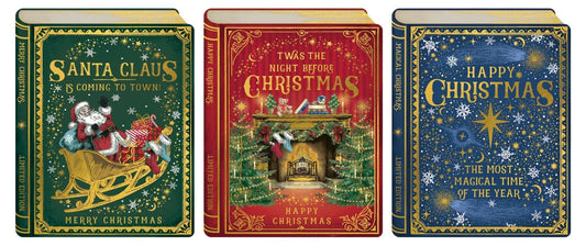 Christmas Book Series Pack - Set of 12 Mini Cards
