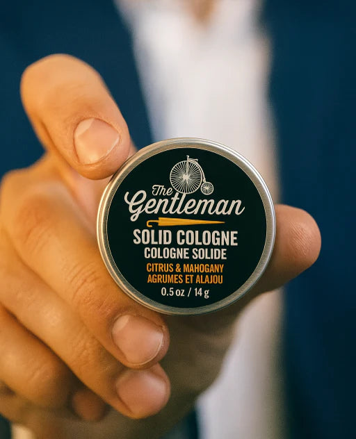 The Gentleman Mini Solid Cologne 0.5 oz