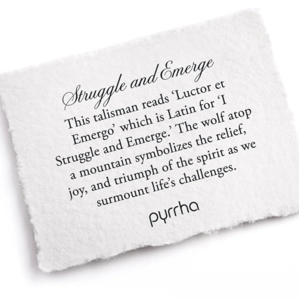 Struggle & Emerge