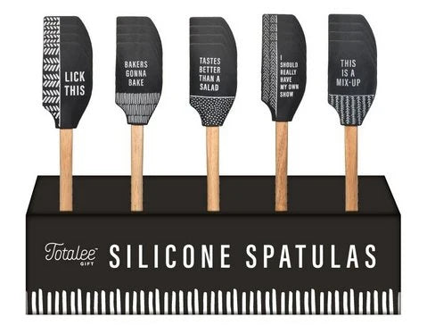 Black Silicone Spatula