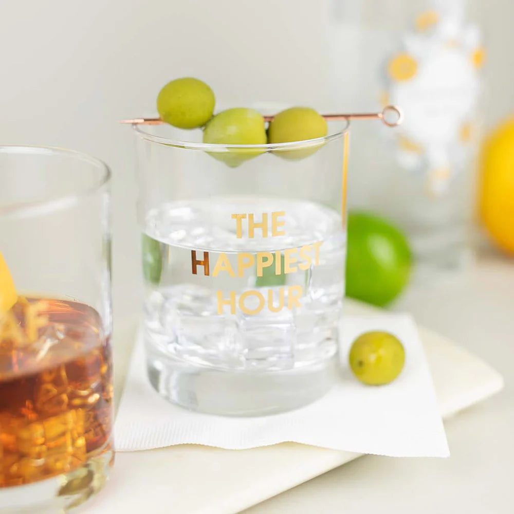 Rock Glass Happiest Hour