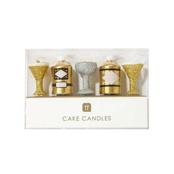 Luxe Gold Drink Candles