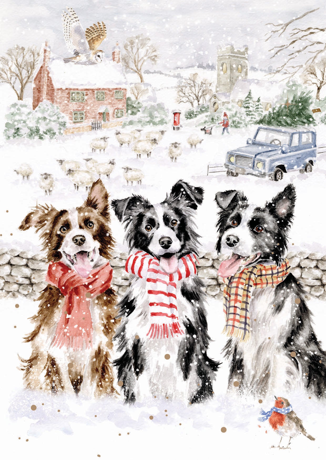‘While Shepards Watched' Dog Card Pack