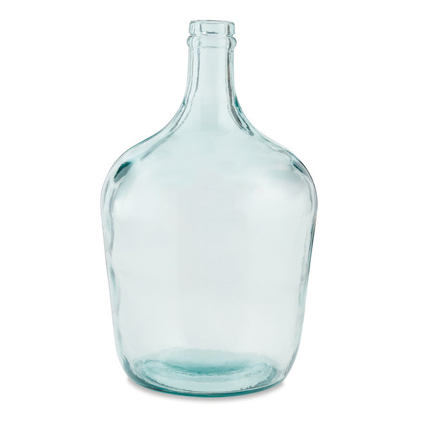Clear/Light Blue Carafe Bottle
