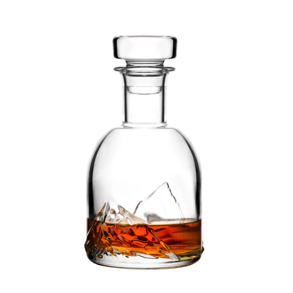 Everest Luxury Crystal Whiskey Set with Decanter