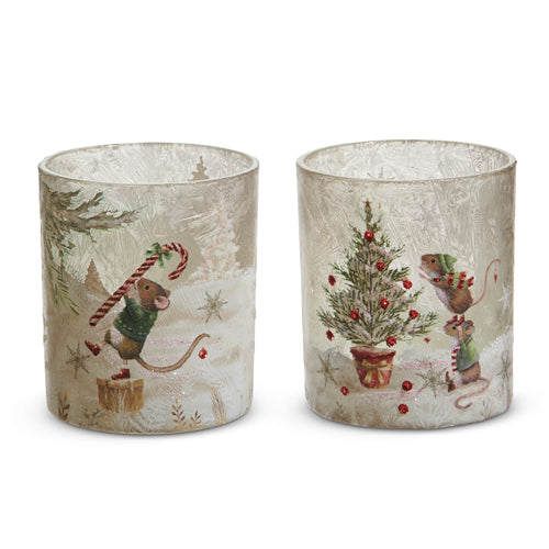 3.5" A Very Mouse Christmas Container