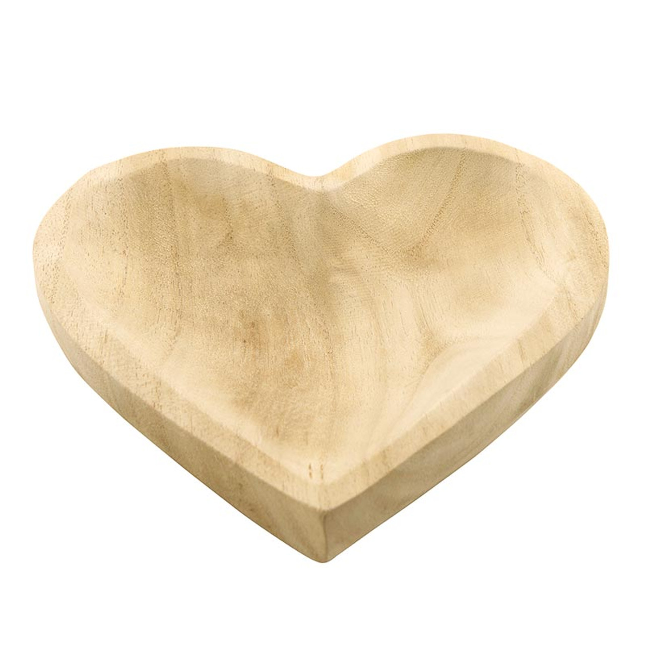 Paulownia Wood Heart Bowl