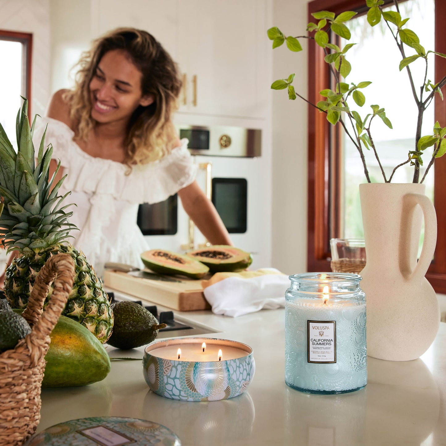 California Summers Large Jar