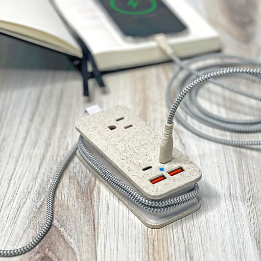 Tech Candy Travel Charging Station | Natural