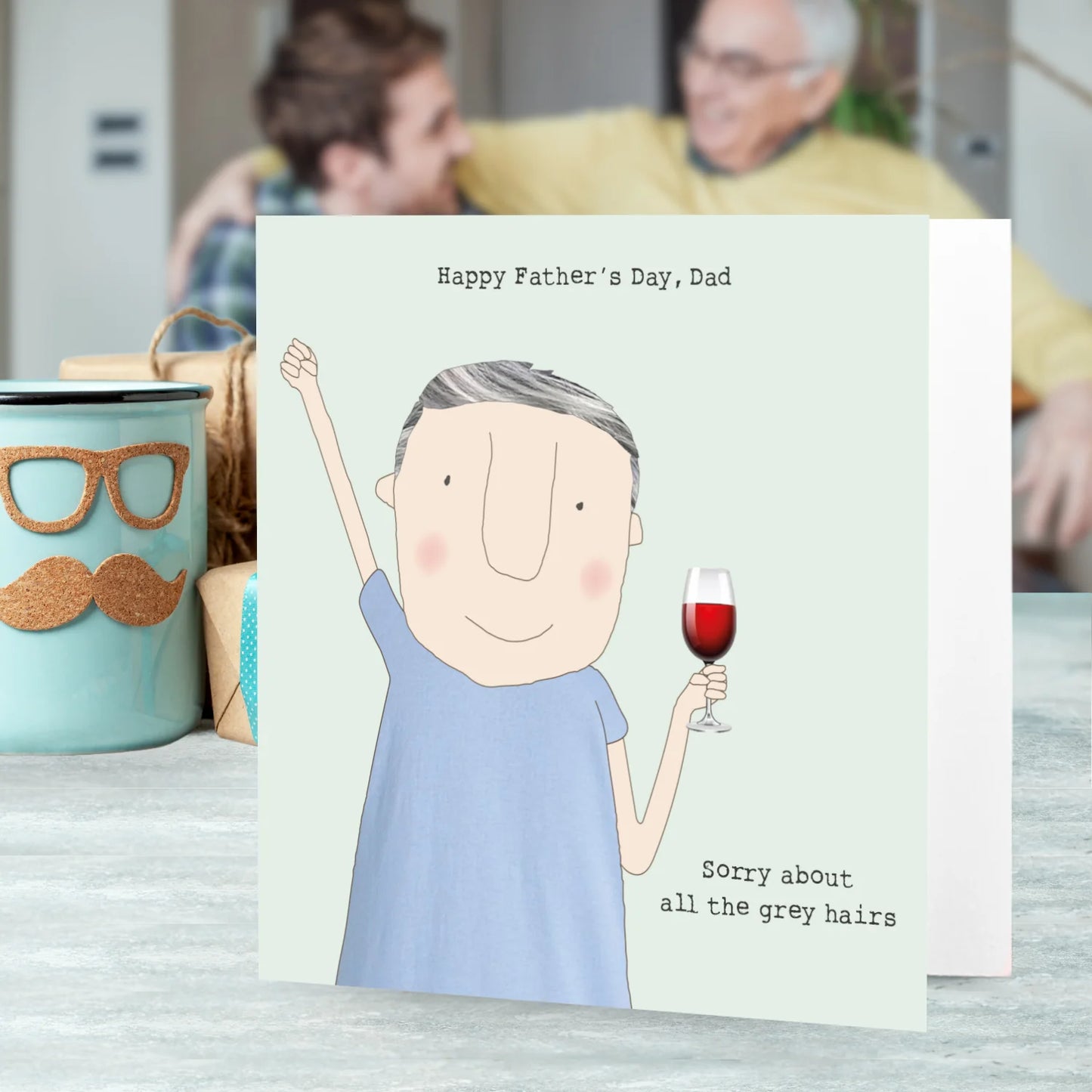 Grey Hairs Father’s Day Card