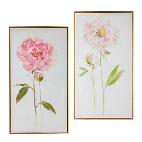 Wall Art Picture Rose Art Watercolor 31.25" Assort