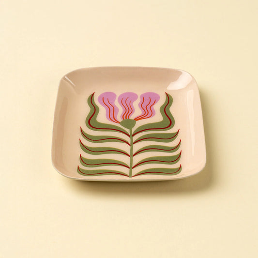 New Bloom Decorative Enameled Tray