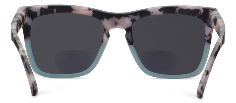 Cape May Polarized Sunglasses - Black Marble/Mint