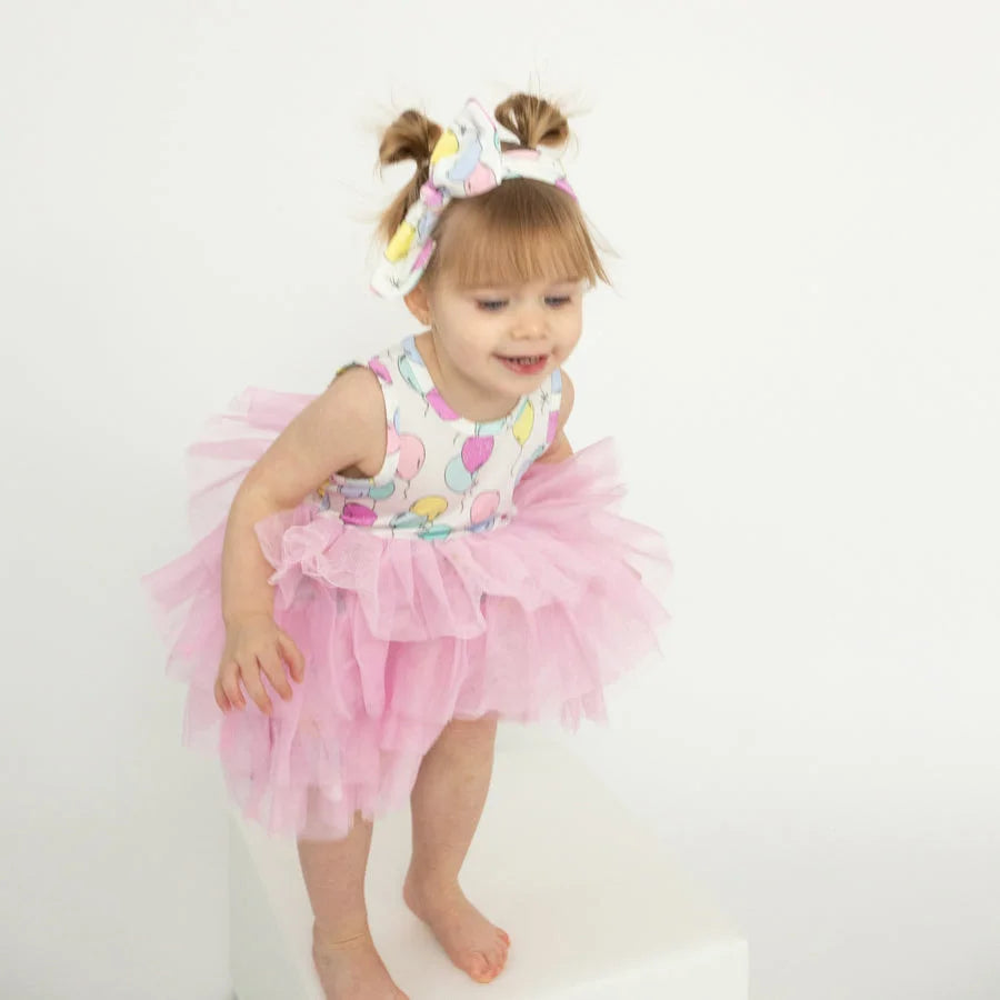 Balloons Tutu & Twirly Tank Dress