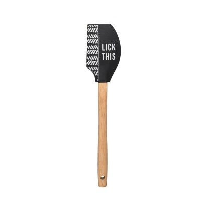 Black Silicone Spatula