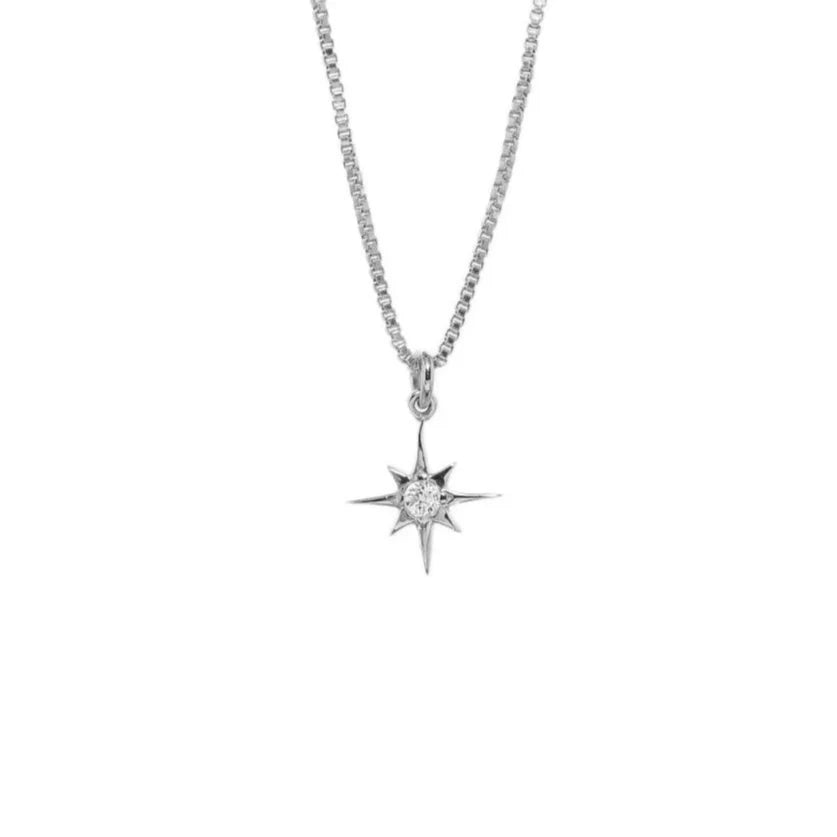 North Star Necklace - Silver
