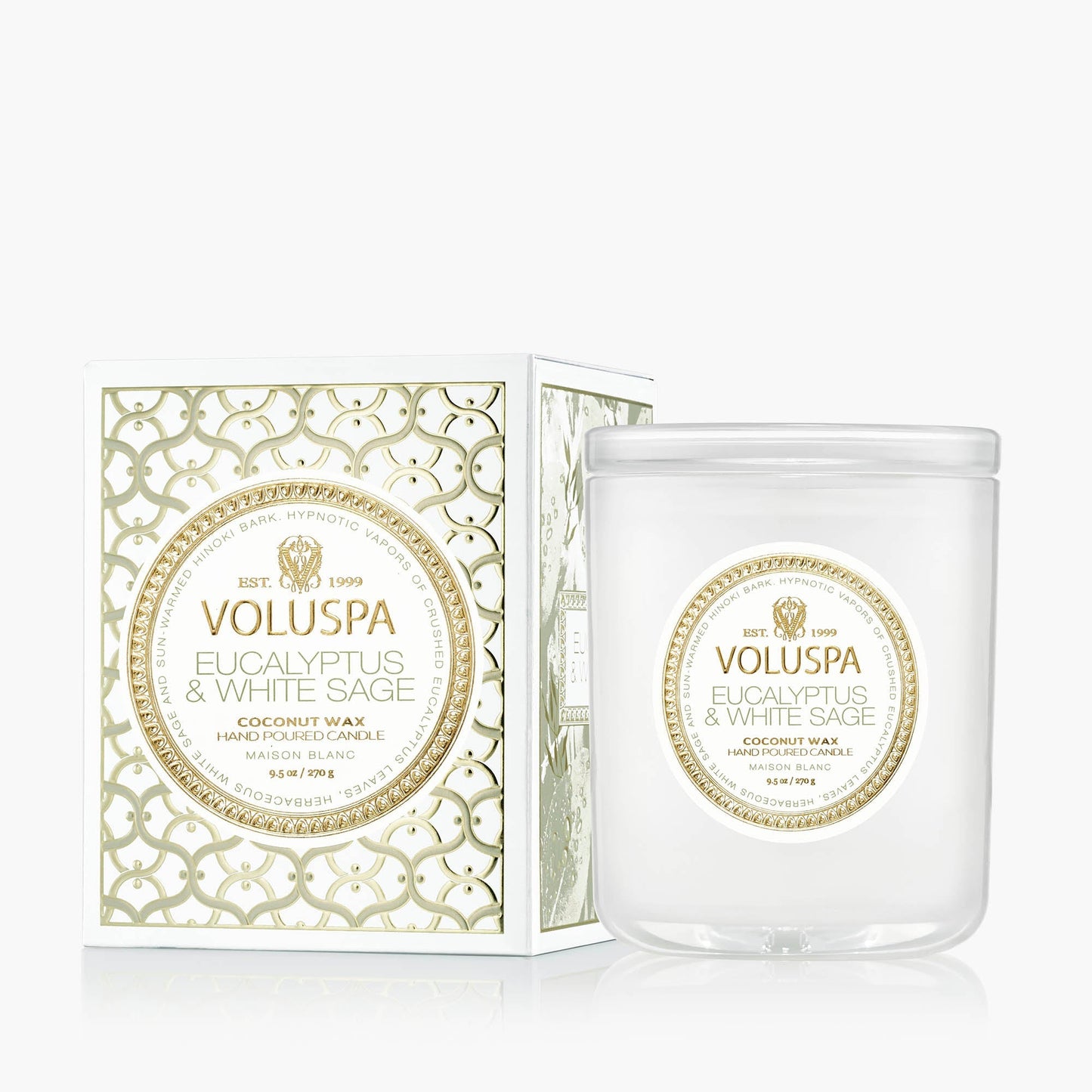Eucalyptus & White Sage Classic Candle