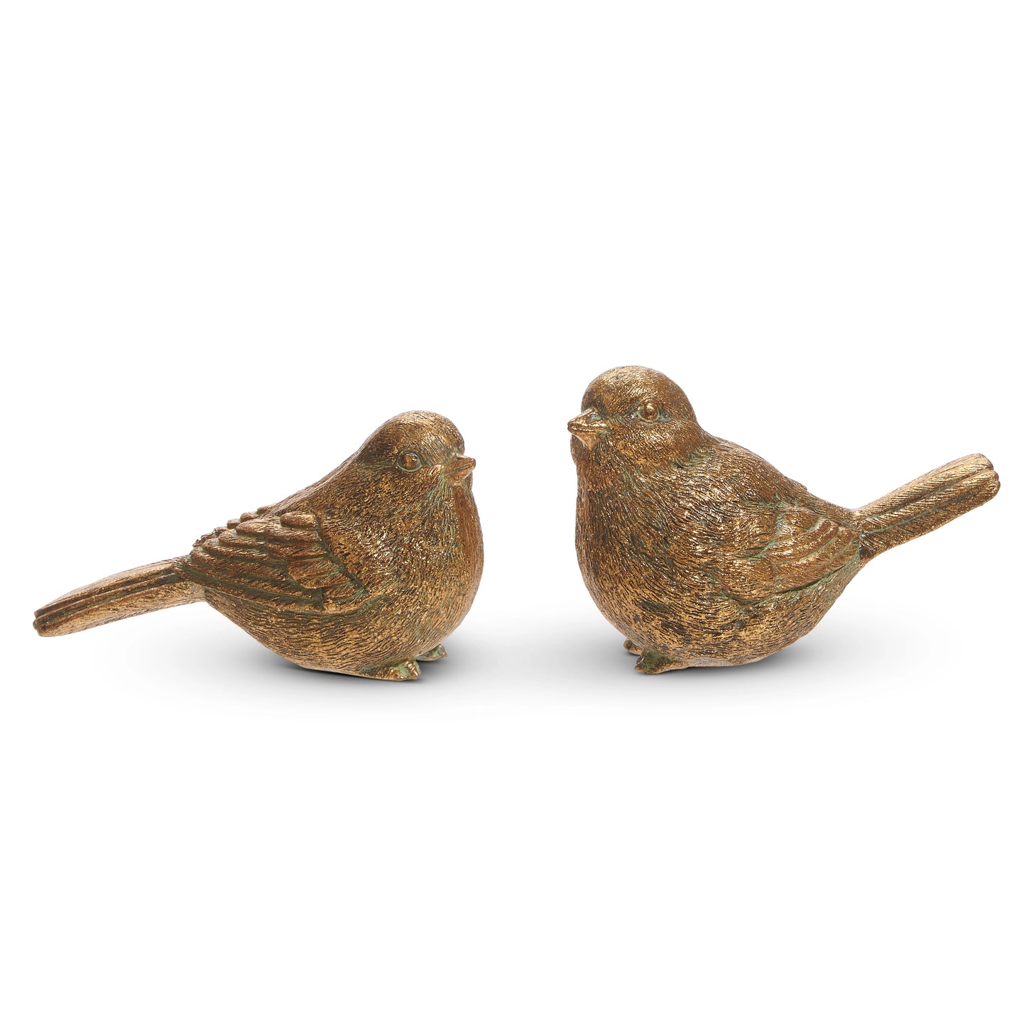 4" Gold Bird Figurine
