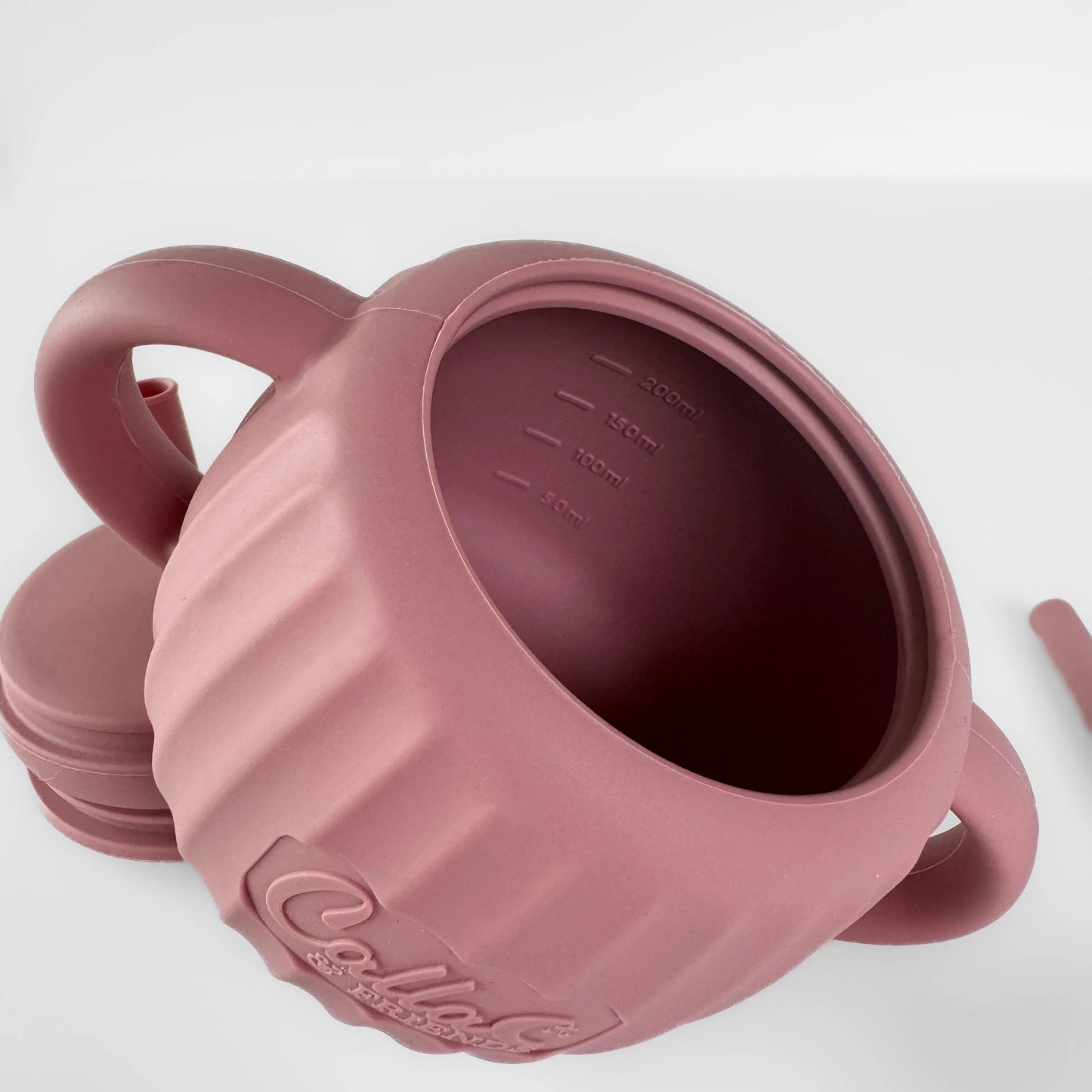 Silicone Cup With Straw