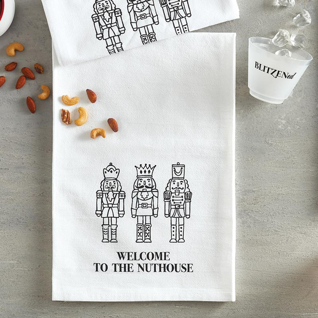 Welcome to the Nuthouse Towel