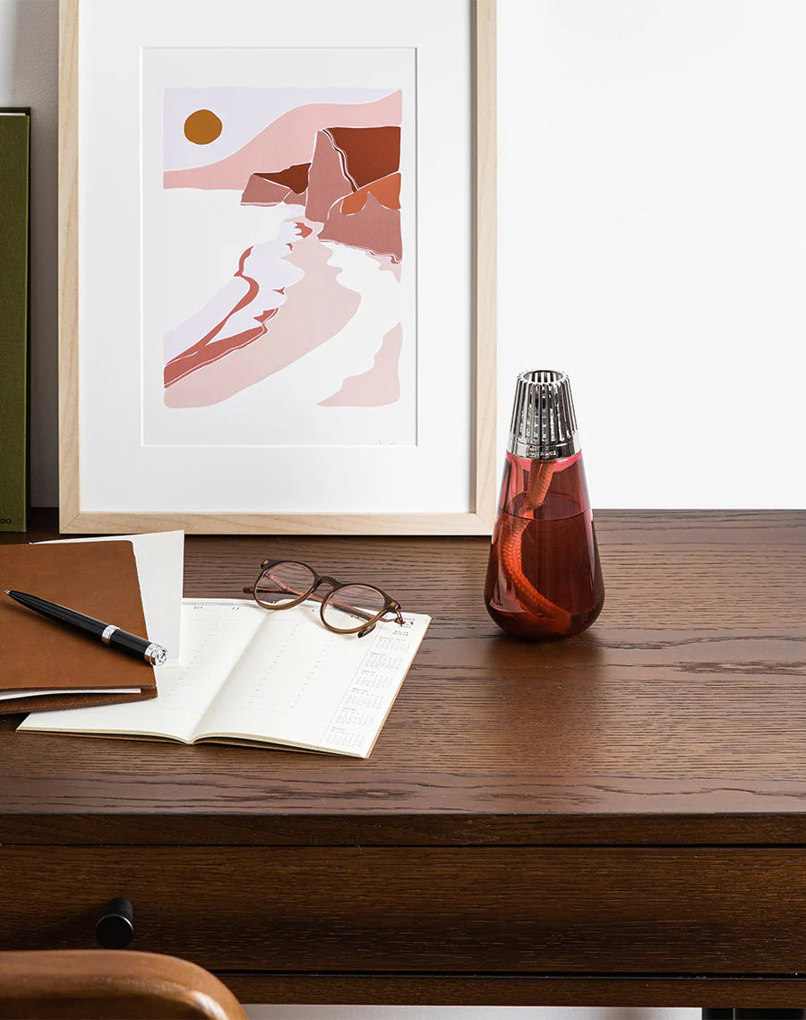 Amphora Raspberry Maison Berger Lamp Gift Set