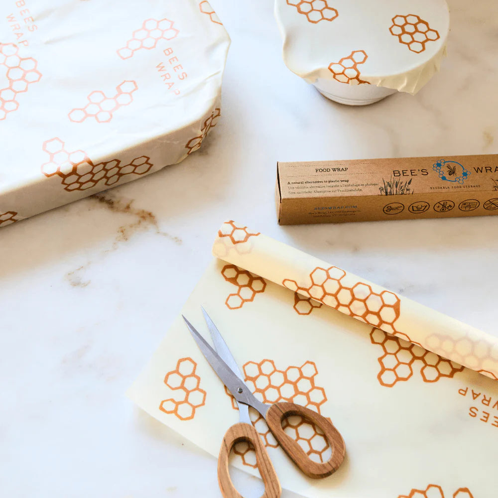 Honeycomb Bees Wrap Roll