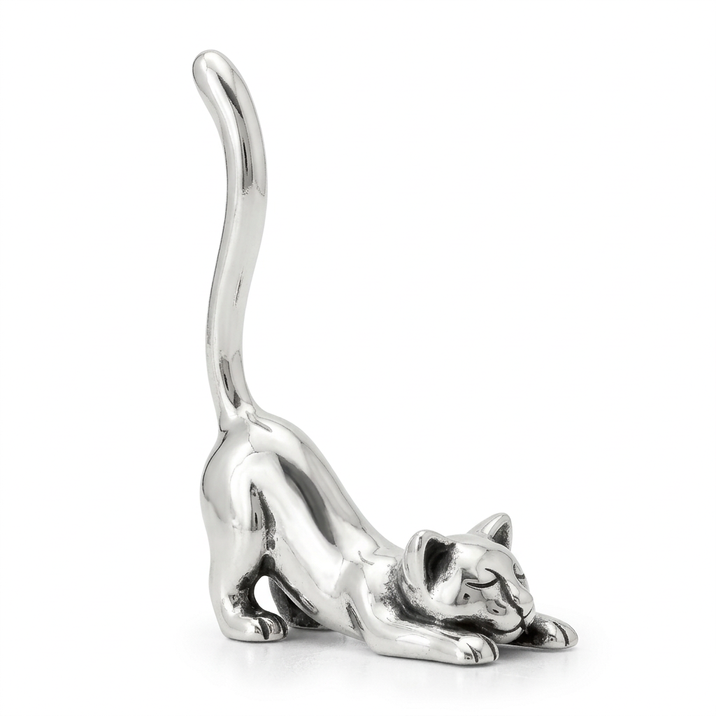 Cat Stretching Ring Holder